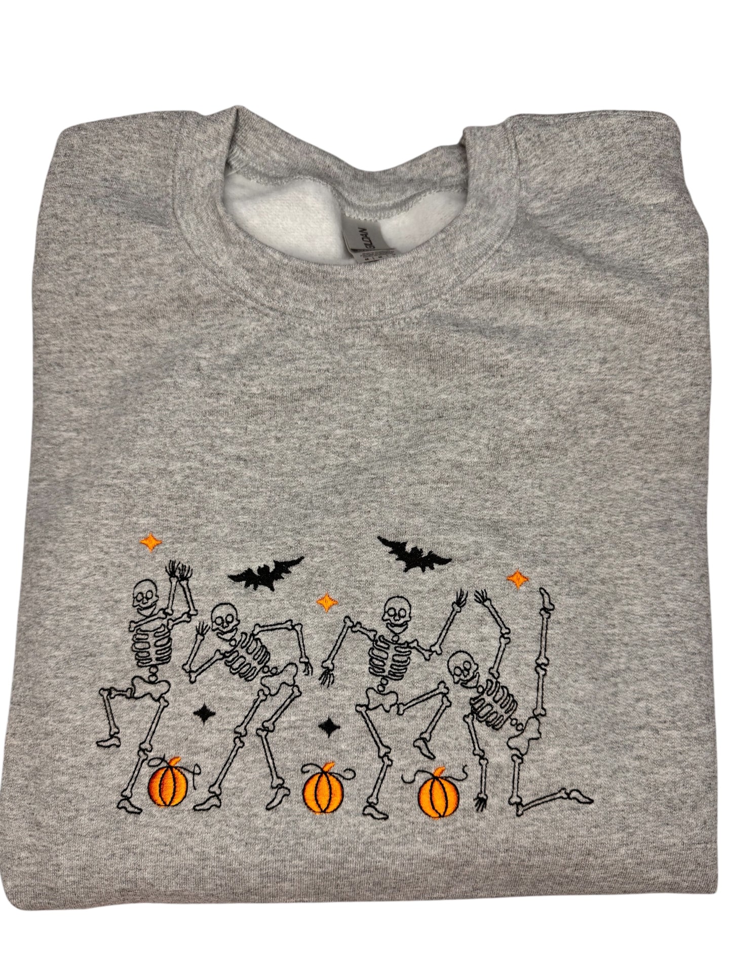 Dancing Skeletons Halloween Sweatshirt | Cozy Fall Crewneck