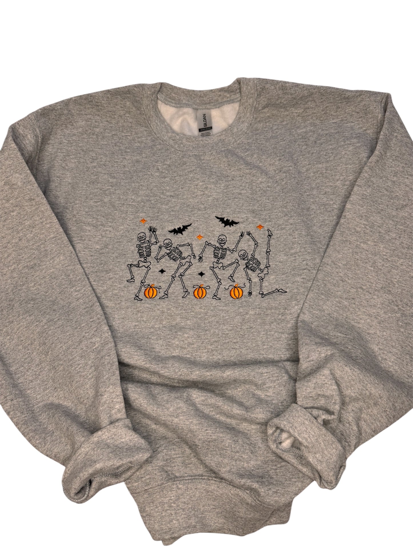 Dancing Skeletons Halloween Sweatshirt | Cozy Fall Crewneck