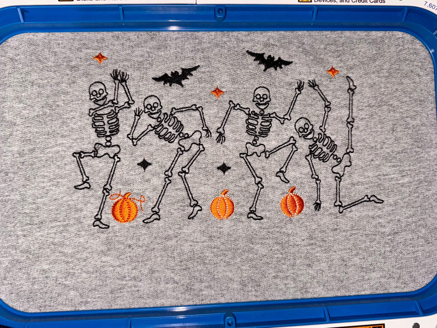 Dancing Skeletons Halloween Sweatshirt | Cozy Fall Crewneck