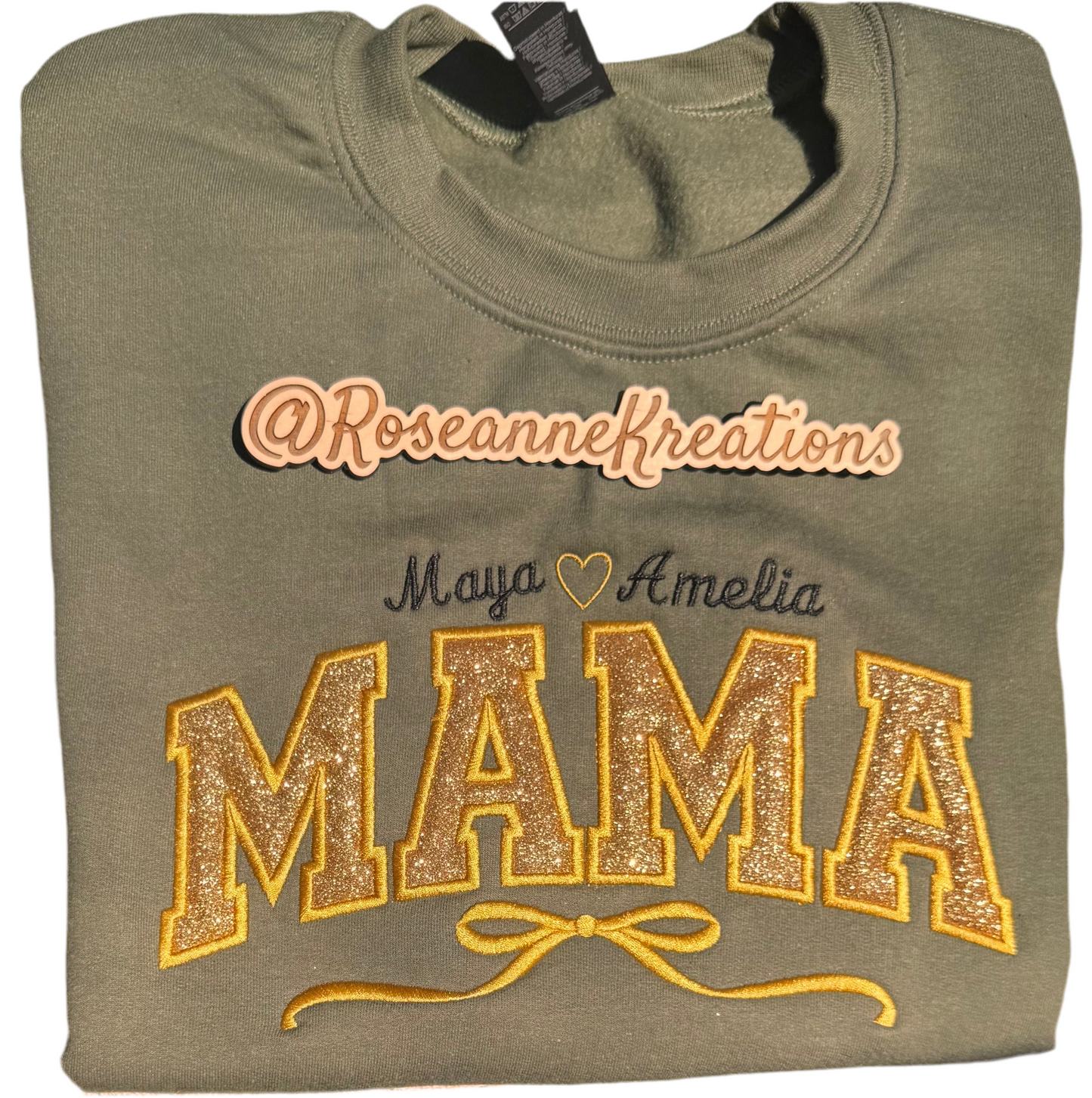 Custom MaMa Sweatshirt with Kids’ Names | Mother’s Day Gift