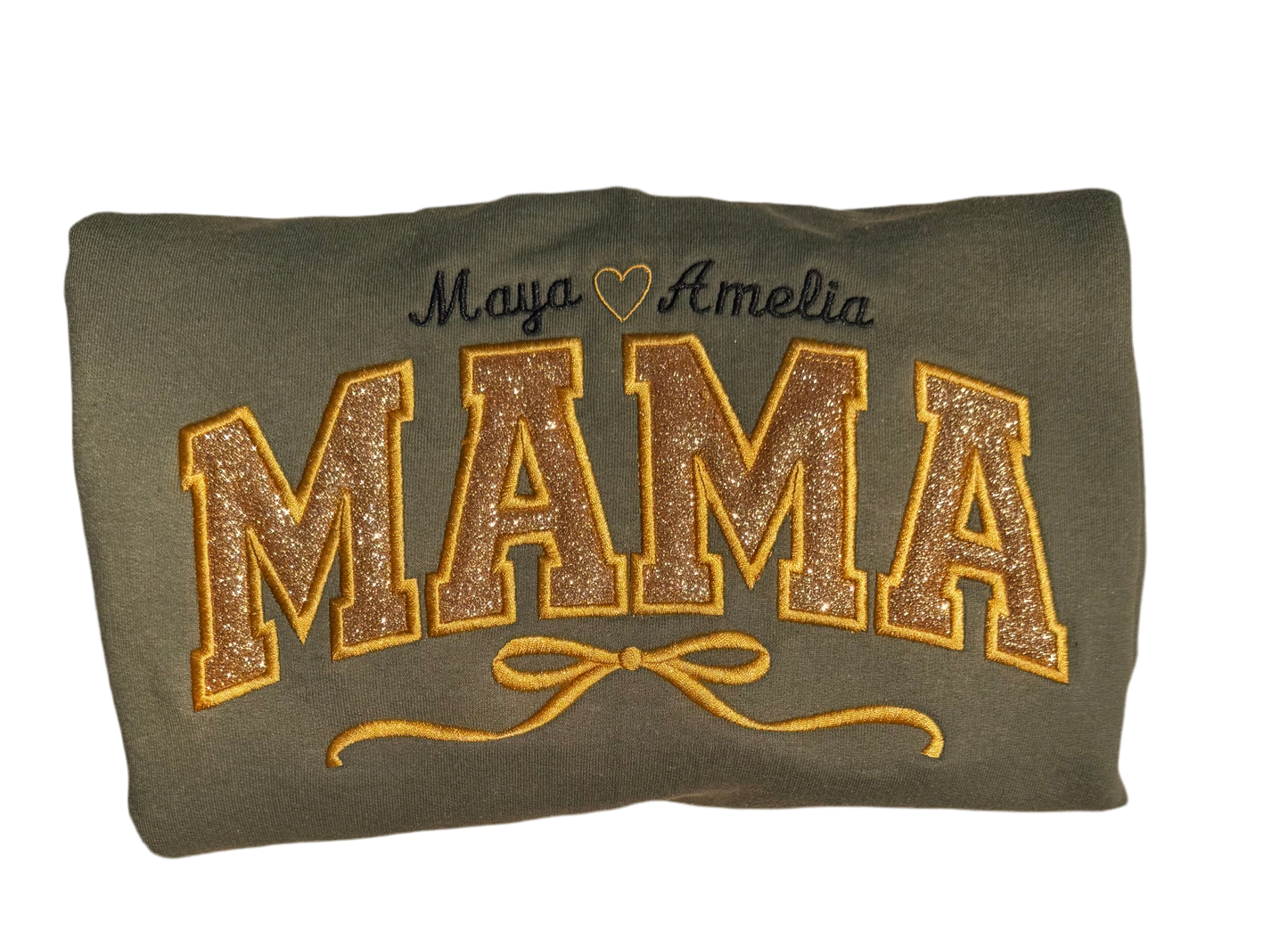Custom MaMa Sweatshirt with Kids’ Names | Mother’s Day Gift